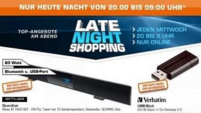 Saturn Latenight-Shopping am 09. Oktober 2013