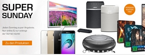 Saturn Super Sunday-Angebote am 17. Juli 2016