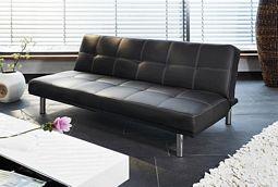 Schlafsofa Lounge Ledertex LOFT