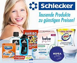 Schlecker Gutschein im Wert von 30 Euro für 15 Euro bei DailyDeal