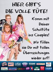 Schultüte kostenlos befüllen lassen – Einschulungsaktion von Cineplex 2011
