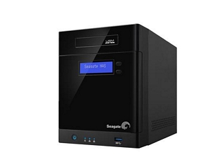 Seagate Business Storage STBP200 NAS-System (4-Bay, 2x RJ-45 Gigabit, 2x USB 3.0) Leergehäuse