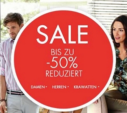 Seidensticker: Sale + 25 Prozent Rabatt zusätzlich auf alle Artikel