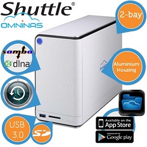 Shuttle Omninas KD20 – Dual Bay NAS