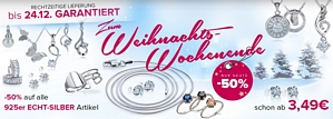 Silvity Weihnachtswochenende – Ohrringe aus 925er Silber schon ab 3,49 Euro