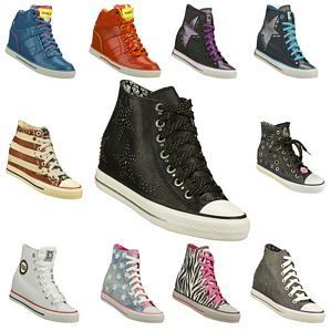 SKECHERS Damen Sneakers Keilsneakers verschiedene Modelle