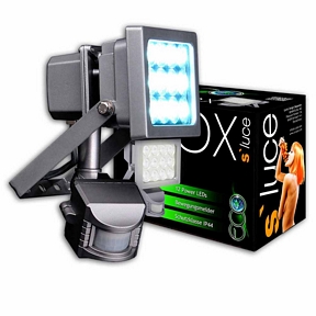s`luce Profi Power LED Strahler 12W + Sensor