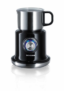 Severin SM 9688 Milchaufschäumer Edelstahl Schwarz