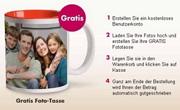 Komplett kostenlose Fototasse bei Snapfish (nur für Neukunden)