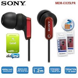 Sony MDR-EX35LP Ohrhörer (Doppelpack)
