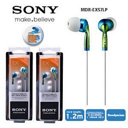 Sony MDR EX57 LP In-Ohr-Kopfhörer Doppelpack