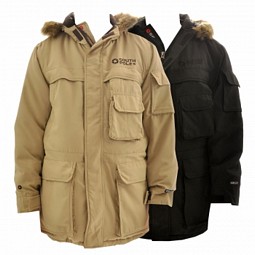Southpole Winterjacke für Herren in Beige/Schwarz