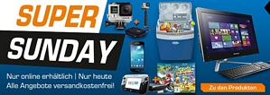 Saturn Super Sunday-Angebote am 5. Juli 2015