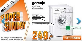 Saturn Super Sunday-Angebote am 17. März u.a. mit dem Nikon D7000 Spiegelreflexkamera-Kit für 799 Euro (Preisvergleich: 999 Euro)