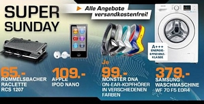 Saturn Super Sunday-Angebote am 23. November 2014