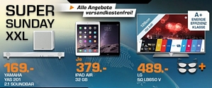 Saturn Super Sunday-Angebote am 24. Mai 2015