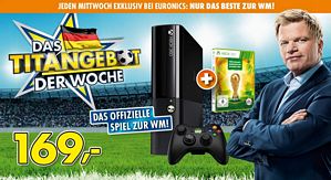Xbox360 250GB EA Sports Fussball-Weltmeisterschaft Brasilien 2014 Bundle