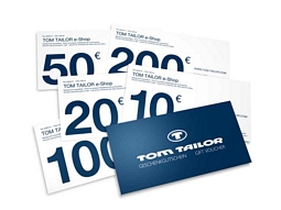 Zum Muttertag: 20 Prozent Rabatt auf Geschenkgutscheine im Tom Tailor-Onlineshop