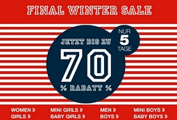 Tom Tailor: Sale mit bis zu 70 Prozent Rabatt