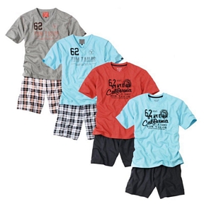 Tom Tailor Pyjama Schlafanzug Shorty in verschiedenen Farben