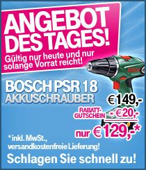 Akku-Bohrschrauber Bosch PSR18 LI-2