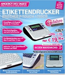 Beschriftungsgerät Brother P-touch 1280