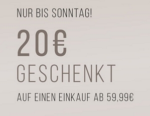 Tom Tailor – 20 Euro Rabatt ab 59,99 Euro Bestellwert