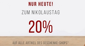 Tom Tailor: 20 Prozent Extra-Rabatt auf alle Artikel im Geschenk-Shop