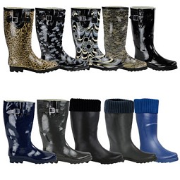Trendy Damen Gummistiefel 10 Designs Größe 36-41