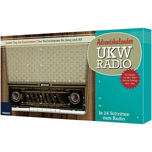 Franzis Verlag UKW Retro-Radio / Flughafen Adventskalender 2014