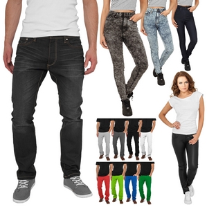 URBAN CLASSICS Damen- und Herren-Jeans /-Chinos