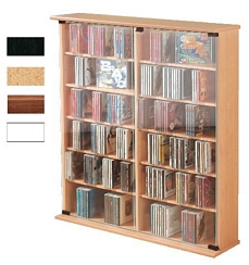 VCM Roma CD/DVD-Turm in 4 verschiedenen Farben