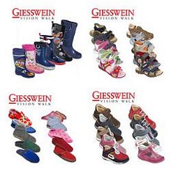 Ebay-WOW: Giesswein Hausschuhe, Gummistiefel, Sandalen und Lederschuhe für Kinder für je 19,99 Euro