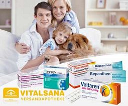 Gutschein für die Vitalsana Versandapotheke im Wert von 30 Euro ab 13,50 Euro
