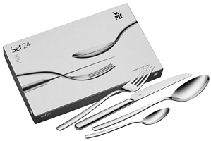 WMF Besteckset Philadelphia Besteck 24-teilig Cromargan-Edelstahl rostfrei 18/10
