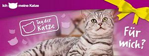 Am Tag der Katze in zahlreichen Städten ein Whiskas Gratispack abholen (05./06. August 2011)