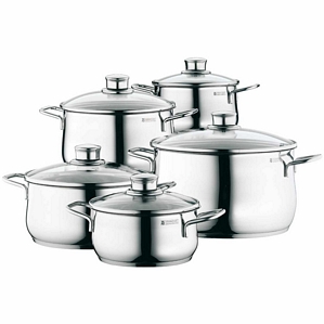 WMF Kochgeschirr-Set 5-teilig Diadem Plus (0730086040)