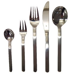WMF Cento 60 tlg. Besteckset matt für 12 Personen