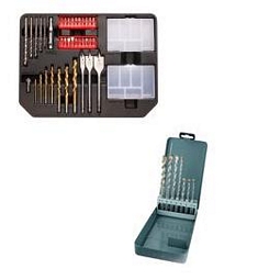 Ebay-WOW Makita Zubehör-Set 37-teilig P-02559 und MAKITA SDS-Plus Bohrerset 5-12 mm P-54112 für jeweils 9,99 Euro