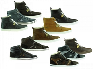 LE COQ SPORTIF Sneaker Herren Chukka Freizeit-Schuhe mit Fell gefüttert