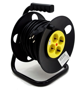 25m Kabeltrommel Verlängerungskabel Strom Kabel 3500W H05VV-F