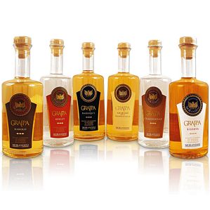 Ebay-WOW: 6 Flaschen Grappa MORANDINI Italien