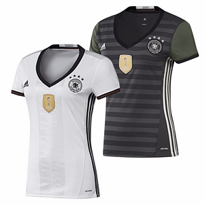 adidas performance Damen Fußballtrikot Deutschland EM 2016