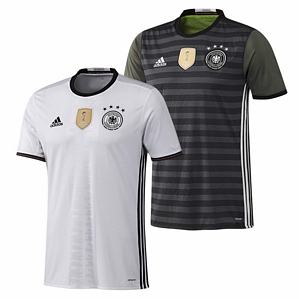 adidas performance Herren Fußballtrikot Deutschland EM 2016 Home / Away