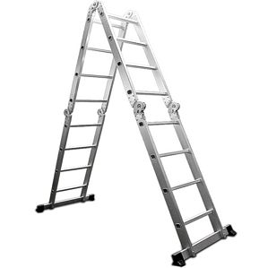 Aluleiter Stehleiter Anlegeleiter Mehrzweckleiter