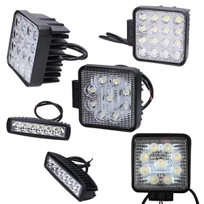 ECD LED Arbeitsscheinwerfer Zusatzscheinwerfer Offroad Scheinwerfer 12V 24V 10-30V