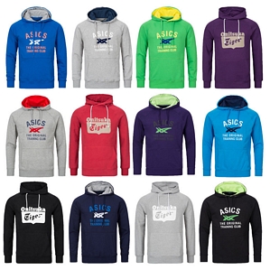 ASICS Graphic Hoodie Onitsuka Tiger Herren Kapuzen Sweatshirt