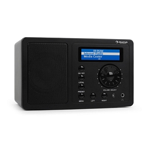 Auna IR-130 Internetradio Wlan Musikstreaming Mediacenter Netzwerkplayer