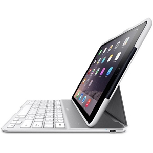 Belkin QODE Ultimate weiß iPad Air 2 Tastatur Hülle (F5L178DEWHT)