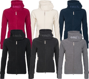 Bench. Heritage Funnelneck Jacke Damen Fleecejacke
